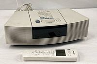 Front view of Bose Wave Radio/CD with remote
