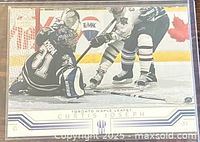 Front of 2001-02 Upper Deck Curtis Joseph #163 card