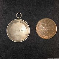 Front views of both medals