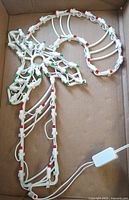 Candy cane light decoration in box