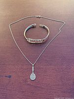 Necklace and bracelet overview