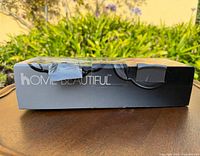 Box side showing Home Beautiful branding