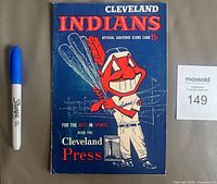 Front cover showing Chief Wahoo illustration and title