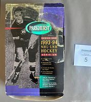 Front of Parkhurst Series One 1993-94 NHL Hockey retail box