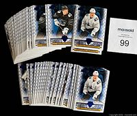 Stacks of Standouts cards showing quantity