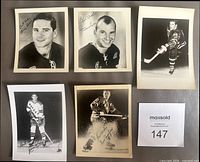 Front view of all five player photos