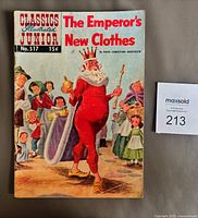 Front cover showing title, series, issue number and artwork