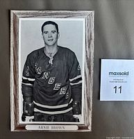 Front view of Arnie Brown Beehive Group 3 photo showing overall condition