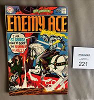 Front cover of Enemy Ace #147 comic book