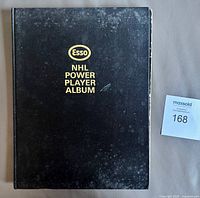 Front cover of black Esso NHL Power Player Album