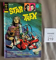 Front cover showing title, artwork, issue number and price