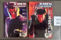 Front covers of Magneto and Wolverine prequel comics side by side