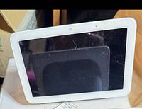 Front view of Google Nest Hub display