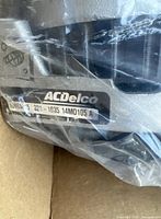 Factory label on AC Delco alternator 321-1035