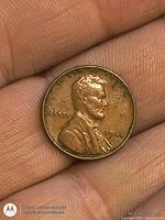 Obverse view of 1941 Lincoln Wheat Cent