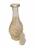 Full view of decanter and stopper side by side