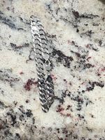 Bracelet laid flat showing link style and overall appearance