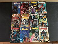 All 12 issues arranged in 3x4 grid showing covers