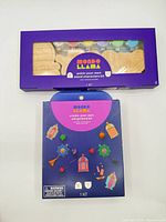 Front view of both boxed craft kits