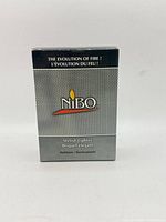 Front of Nibo lighter retail box