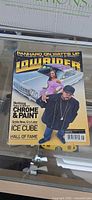 Cover of one 2006 Lowrider magazine featuring Ice Cube and custom car