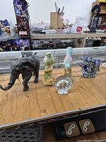 Group shot of all five items on table