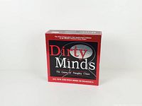Front of Dirty Minds game box