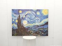 Front view of entire canvas print