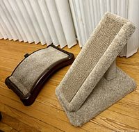 Both scratch pads side by side for scale and style comparison