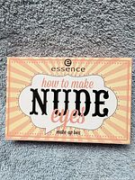 Front of Essence How to Make Nude Eyes palette closed