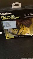 Front of sealed Skullcandy Cassette Junior headphones box