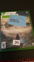 Front of Xbox Series X Hogwarts Legacy game case