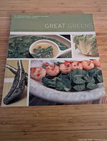 Front cover of Great Greens cookbook