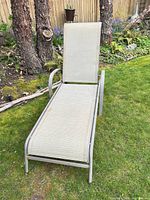 Full view of lounger front angle