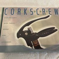 Front of retail box labeled CORKSCREW