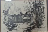 Full view of print showing image details