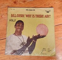 Front cover of Bill Cosby Why Is There Air? Vol.2 LP