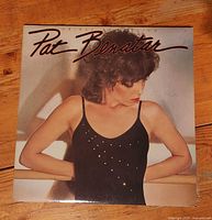 Front cover of Pat Benatar Crimes of Passion LP