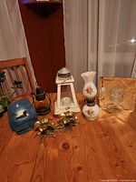 Group shot of all items on table