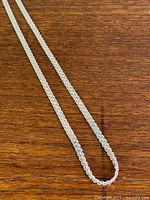 Close view of link style and finish