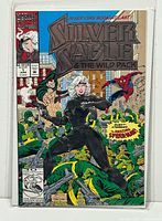 Front view of bagged comic showing full cover artwork and issue details