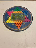 overall view of board with marbles box on top