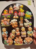 Full view of the arched board with all magnets visible