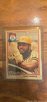 Front of 1978 O-Pee-Chee Dave Parker card in sleeve