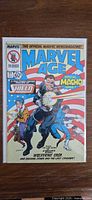 Front cover of Marvel Age #77 in bag and board