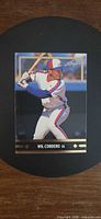 Front of 1991 Leaf Gold Leaf Rookies Wil Cordero card