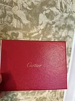 Red Cartier box exterior