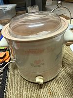 Rival Crock-Pot slow cooker with lid visible