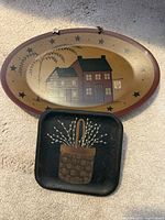 Both plaques full view