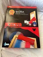 boxed Speedball kit front showing contents illustration